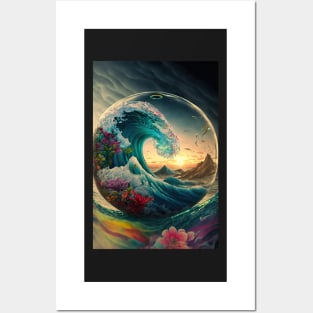 wavebubble Posters and Art